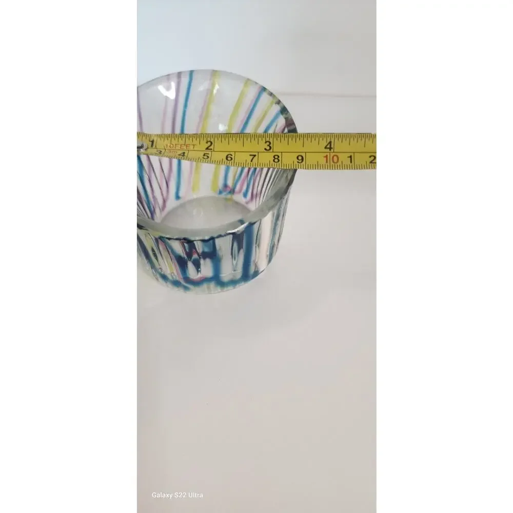 Small Tea Light Blown Glass